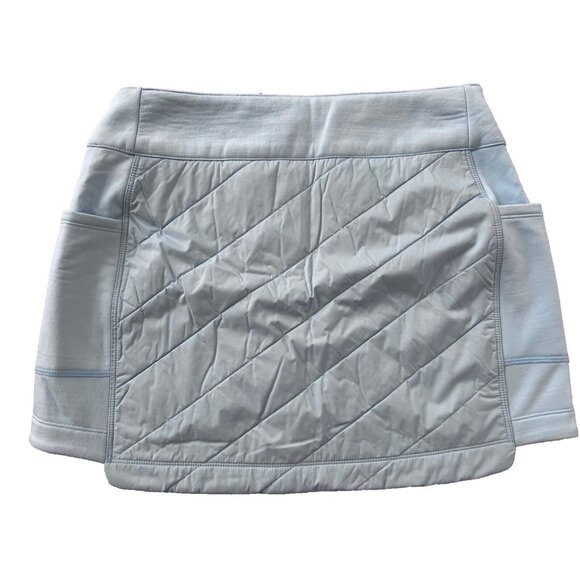 Smartwool Quilt Puffer Smartloft Wool Skirt Winter Sky ( S ) - Picture 2 of 2